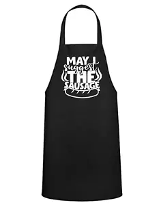Delantal May I Suggest the Sausage - Gran regalo - grado comercial - Imagen 1 de 1