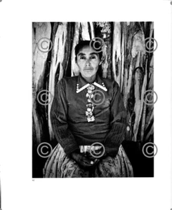BOOK PLATE B&W Photo ANSEL ADAMS Navajo Woman, 1948 - Picture 1 of 1