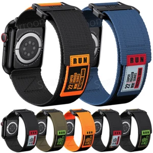 For Apple Watch Ultra 3 iWatch Series 11 10 9 8 7 6 5 SE Nylon Sports Band Strap - Picture 1 of 71