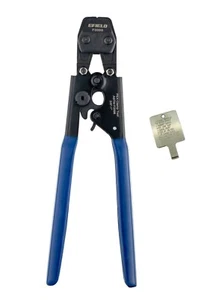 PEX Cinch Clamps  Crimping Tool for Stainlss Steel Clamps 3/8"-1"&Go/No-Go Gauge - Picture 1 of 10
