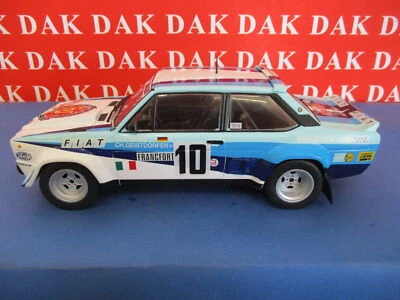 Die cast 1/18 Modellino Auto Fiat 131 Abarth Rally Monte Carlo 1980 W. Rohrl - Immagine 1 di 4