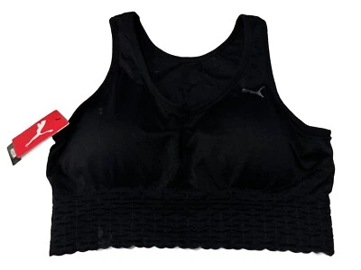 Puma Drycell Low Support Removable Cups Seamless Sport Bra Size XL - Image 1 of 4