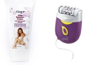 Emjoi e60 AP-14EPY Precision Hair Removal Epilator with After Epilation Cream  - Picture 1 of 6