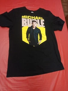 Michael Buble T Shirt Large Gebraucht Kurzarm Erwachsene Unisex - Bild 1 von 10
