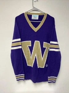 University Of Washington UW Huskies Tribute Sweater Size Medium - Picture 1 of 3