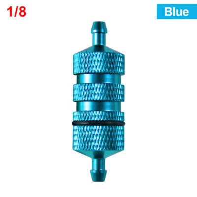 Fuel Filter 1/8 1/10 Oil Filter Aluminum for HSP Hobo HPi Leihu Henglong RC Car - Image 1 of 4