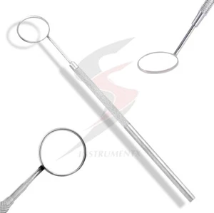 Dental Mirror with Handle Tooth Inspection Mirrors for Surgical Dental Students - Picture 1 of 6