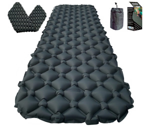Lightweight 75D Reinforced Insulated Inflatable Sleeping Pad