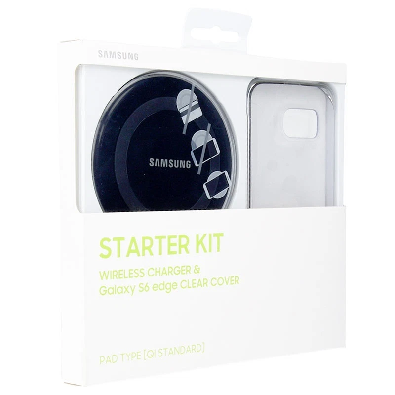 Carregador sem fio Samsung STARTER KIT e Galaxy S6 EDGE - Novo EP-WG925IBE - Imagem 1 de 1