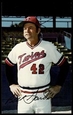 1981 Minnesota Twins Postcards BRF Team Issue Billy Gardner #NNO