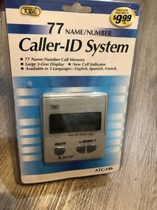 TOZAJ 77 Caller ID System Name Number 3 Line Display 3 Languages ATC-146 NIOB - Zdjęcie 1 z 6