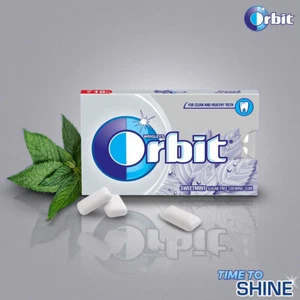 Orbit Sugar Free Chewing Gum, Sweet Mint 140gm (Pack of 20) + Free Shipping - Picture 1 of 11