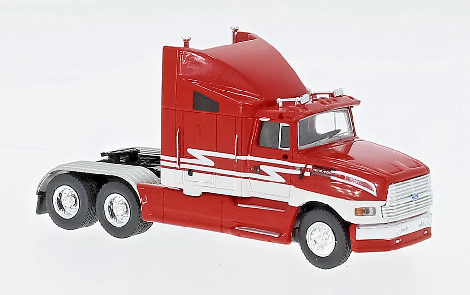 BREKINA 85901 Ford Aeromax Rosso, Beige, 1990, H0, Nuovo 2024 - Immagine 1 di 1