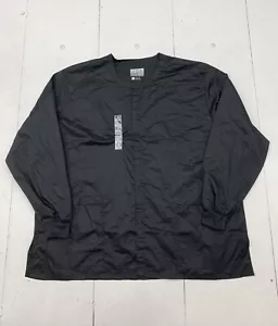 Wonderwink Womens Black Long Sleeve Scrub Top Size 2XL - Picture 1 of 6