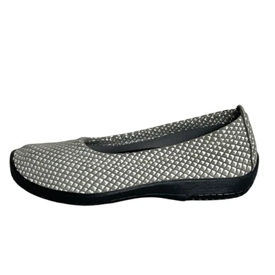 Zapatos ortopédicos planos cómodos de ballet geométricos grises Arcopedico L15 para mujer 40 Foto 1 de 4