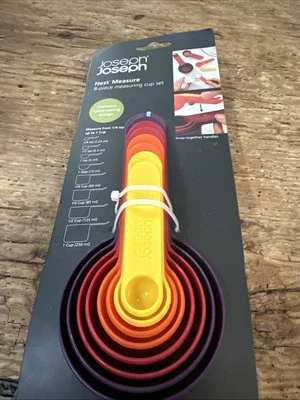 Joseph Joseph 8-Piece Measuring Cups and Spoons Set Nest Measure - Image 1 of 4