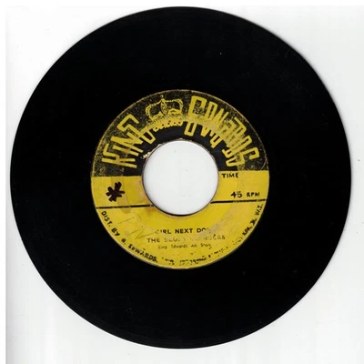 #104 SKA REGGAE 45 KING EDWARDS LABEL THE BLUES BLENDERS " GIRL NEXT DOOR " - Image 1 of 2