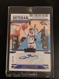 ALLEN IVERSON 2024-25 Panini Silhouette Contenders Veteran Ticket Auto /49 76ers - Picture 1 of 3