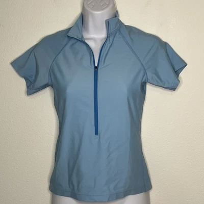 Oakley Software Mujer Manga Corta 3/4 Cremallera Elástica Nueva Bicicleta Jersey Top Med Foto 1 de 4