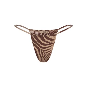 NWT SKIMS X Roberto Cavalli Zebra Print String Bottoms - L - Picture 1 of 3