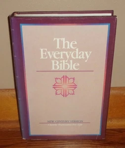 THE EVERYDAY BIBLE-New Century Version-Clearly Translated for Life-UNREAD HC DJ! - Picture 1 of 12