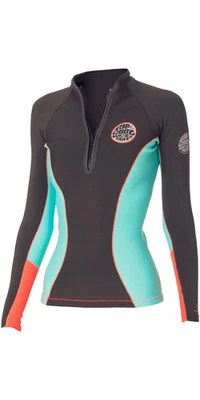 Rip Curl G Bomb L/SL 1mm SPRING Wetsuit Jacket Top Womens Size 4 - WVE4JW Grey - Bild 1 von 4