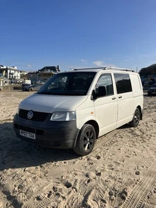 VW T5 Transporter, Day Van Conversion, Windows Carpeting, Alloys, Bed, Heating - Picture 1 of 21