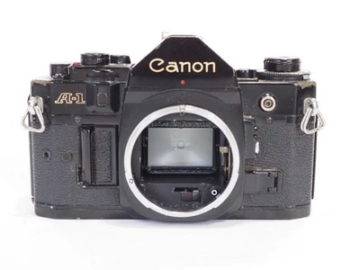 Canon A-1 35mm SLR camera body, A1 FD lens mount, Working Shutter & Meter C90 - Image 1 of 4