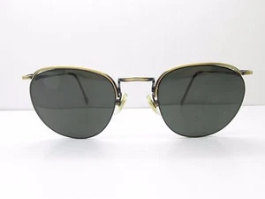 Calvin Klein CK 301 550 Eyewear FRAMES 49-22-135 Round Half Rimless TV6 33304 - Picture 1 of 11