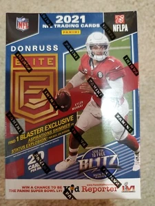 2021 NFL Donruss Elite blaster box - Picture 1 of 6