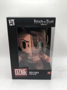 YuMe ATTACK ON TITAN 7in DZNR Collectible Plush EREN YEAGER Titan Edition NEW! - Picture 1 of 5
