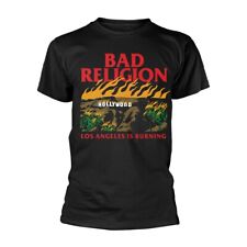 BAD RELIGION - BURNING BLACK T-Shirt Small