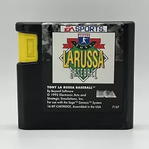Baseball Sega Genesis Tony La Russa autentico testato e funzionante ufficiale EA 1993 - Foto 1 di 4