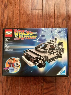 NEW LEGO Ideas The Delorean Time Machine 21103 , SEALED! - Image 1 of 4