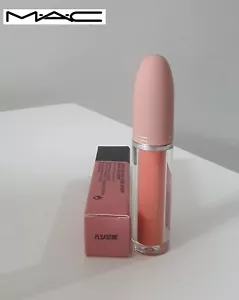 New MAC Retro Matte Lipsticks LUSTRE LIP GLOSS Lipstick PLEASE ME Shade Full Siz - Picture 1 of 3