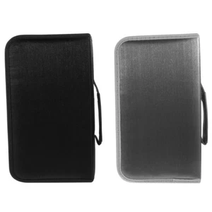 2 Pcs CD -Handtasche Reisen CD-Aufbewahrungshalter Tragbarer CD-Halter - Afbeelding 1 van 12