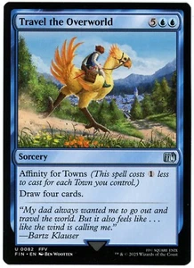 Travel the Overworld - 0082 - Final Fantasy - Magic The Gathering - Casi nuevo/Muy buen estado - Imagen 1 de 1