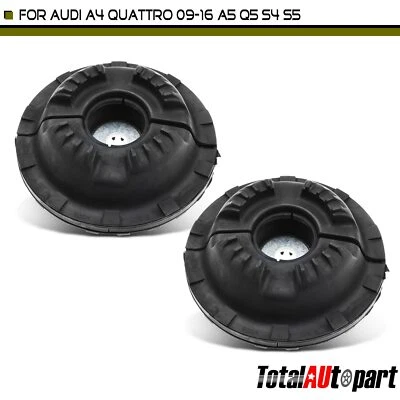2x Suspension Strut Mount for Audi A4 Quattro 09-16 A5 Q5 S4 S5 Front LH & RH - Image 1 of 4
