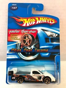 Hot Wheels PIKES PEAK TACOMA Pickup - 2005 #159 - FASTER THAN EVER FTE Toyota - Imagen 1 de 3