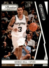 2010-11 Prestige Bonus Shots Black #105 George Hill /10
