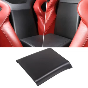 Matte Black Center Conosle Back Trim Cover For Jaguar F-TYPE Coupe 2013-2024 - Picture 1 of 18