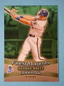 2001 Topps Finest Moments George Brett Kansas City Royals #FM23 ⚾ - Imagen 1 de 2