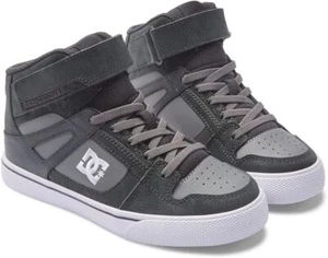DC Shoes Pure High Top EV Niños Cuero Entrenadores Asiático Negro - Reino Unido Niño 9.5 - Imagen 1 de 11