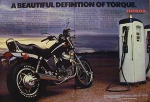 Anuncio moto honda cx650 custom 2 páginas 1983 CX 650 - Imagen 1 de 1