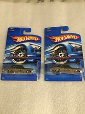 2005 Hot Wheels #173(2) FORD THUNDERBOLT Black/Gold Variant w/5 Spokes New B77