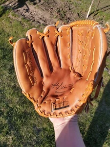 Vintage Franklin 4176 Softball Glove LHT 10" (THE BACKHANDER) -Excellent- - Picture 1 of 11