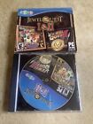 Jewel Quest I & Ii Video Game Cd-Rom Software For Windows Pc Iwin 2007) Ex
