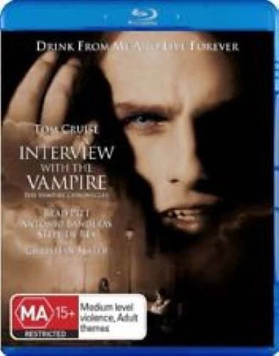 INTERVIEW WITH THE VAMPIRE BLU RAY - NEW & SEALED TOM CRUISE,BRAD PITT FREE POST - image 1 of 1