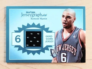 2003-04 Skybox Autographics KENYON MARTIN "Jerseygraphics" S#235/350 NETS - Picture 1 of 3
