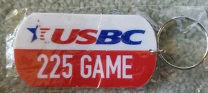 USBC BOWLING 225 GAME KEY RING CHAIN-NEW - Picture 1 of 1
